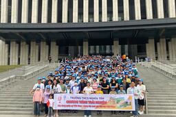 TRƯỜNG THCS NGHĨA TÂN TỔ CHỨC THÀNH CÔNG CHƯƠNG TRÌNH THAM QUAN, TRẢI NGHIỆM ĐẦY Ý NGHĨA CHO HỌC SINH