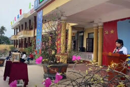 CHƯƠNG TRÌNH  "GIÚP BẠN ĐẾN TRƯỜNG – CHẮP CÁNH ƯỚC MƠ" CỦA TRƯỜNG THCS TT RẠNG ĐÔNG