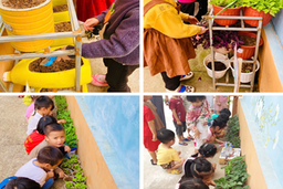 Lớp 4TC - Trường mầm non Nghĩa Minh xã Đồng Thịnh - Hoạt động trải nghiệm tích hợp phương pháp giáo dục STEAM