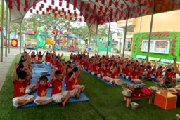 TRƯỜNG MẦM NON TT RẠNG ĐÔNG TỔ CHỨC CÁC HOẠT ĐỘNG TRẢI NGHIỆM  HƯỚNG VỀ NGÀY GIỖ TỔ HÙNG VƯƠNG 10/3/2025